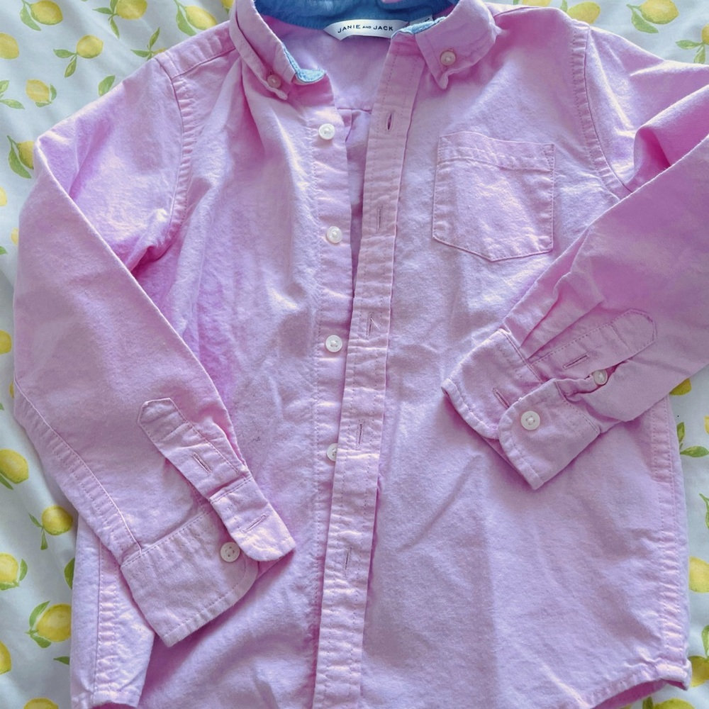 Janie and Jack long sleeve button down